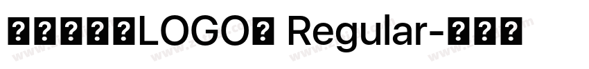 字体圈欣意LOGO体 Regular字体转换